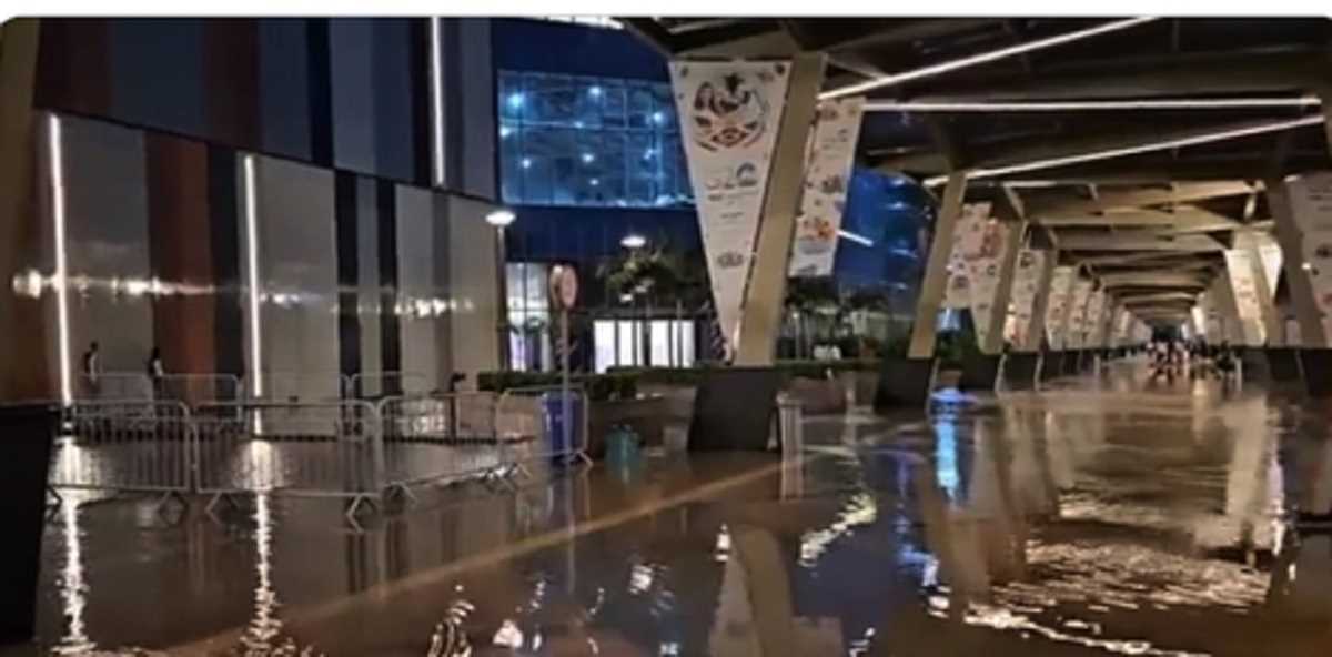 भरत मंडपम में जलभराव का वीडियो वायरल होने पर कांग्रेस ने की सरकार की आलोचना, सरकार ने बताया भ्रामक